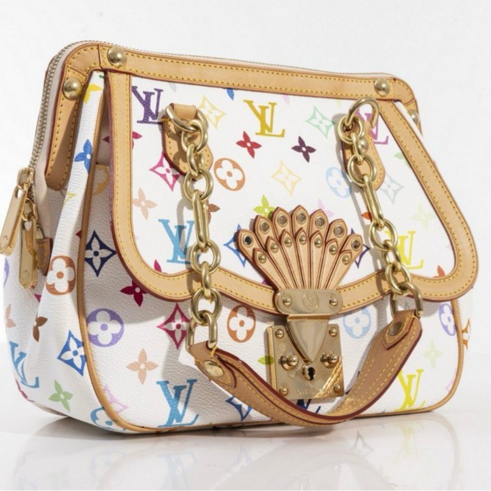 💟🦄 RARE🦄💟 LIMITED EDITION Louis Vuitton x Murakami Gracie Multicolore Handbag